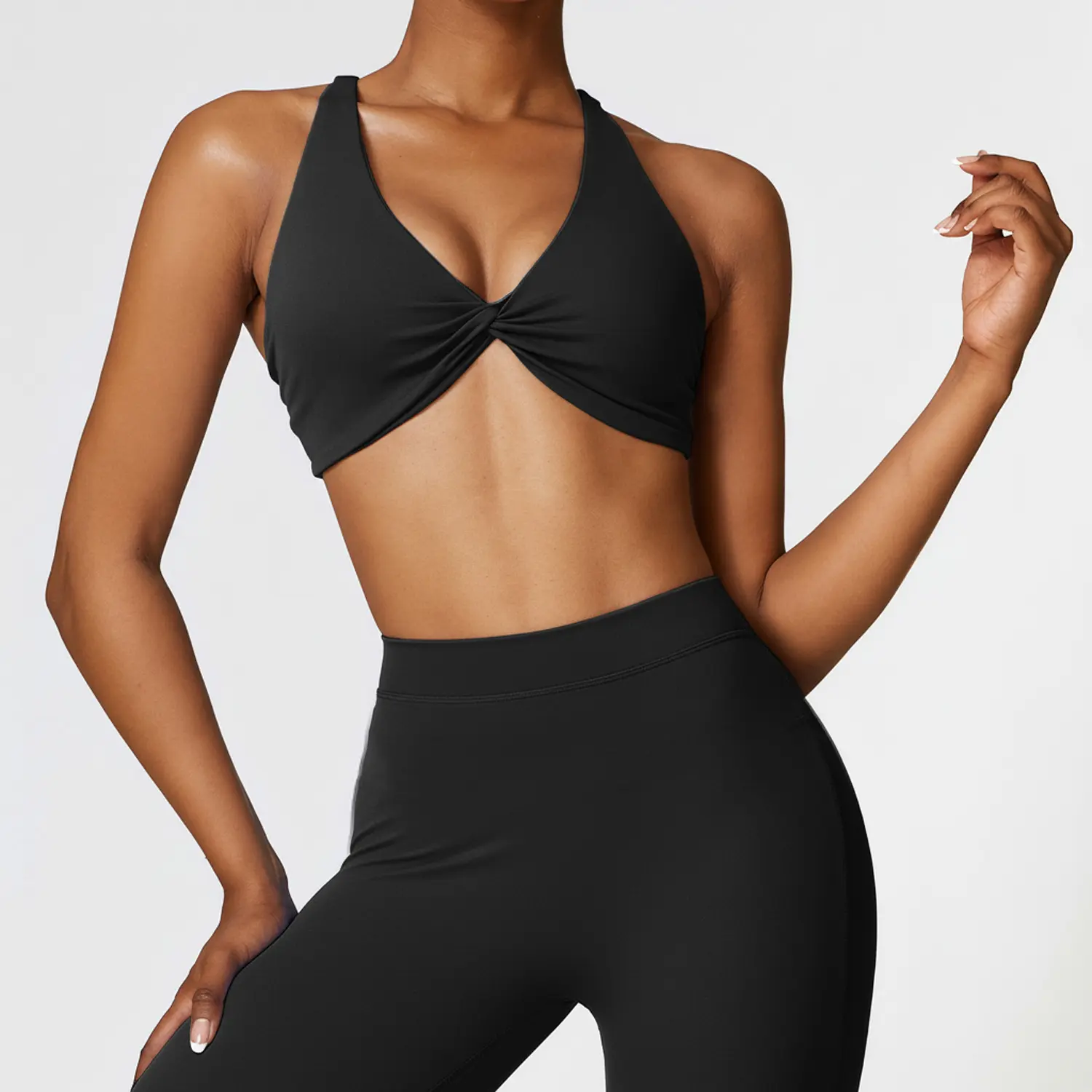 Sculpt Twist Fit Top