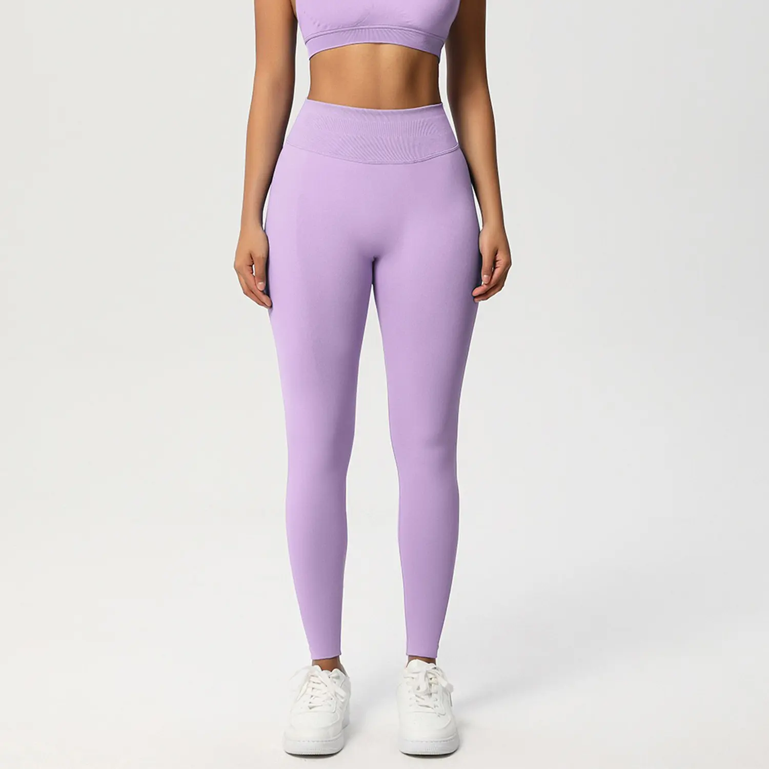 Lavender Seamless Sculpt Leggings
