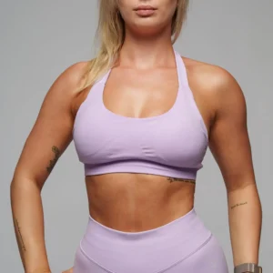 Bra Top MAYA Center Lilac for women, front view